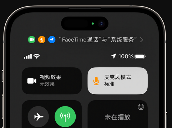 汝南苹果授权维修网点分享iPhone在通话时让你的声音更清晰 