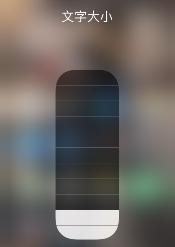汝南苹果手机维修分享小技巧：在 iPhone 控制中心快速调节字体大小 